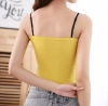 Summer new pure cotton close-fitting halter top for women Specification image